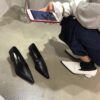 2022秋冬新款 尖頭低跟鞋：圖片 3